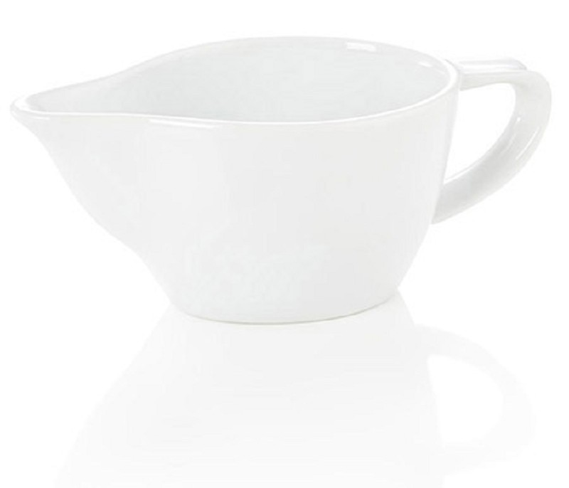 Sauciere ohne Fuß, 0,2 Ltr. Weiß