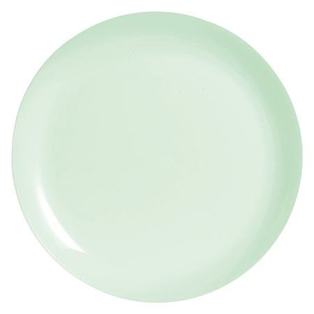 Teller flach paradise green, 25cm, ohne Fahne Diwali