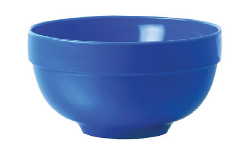 Müsli-Schüssel, 0,45 Ltr. blau, Ø 13cm, H 7,3cm