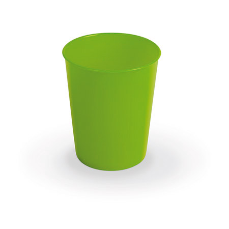 Trink-/Zahnputzbecher, 0,2l, hellgrün, Ø7cm, H8,5cm