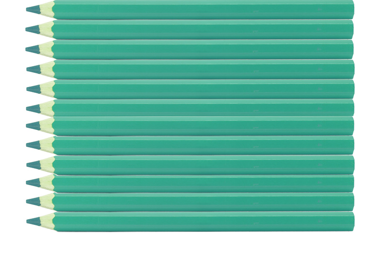 Buntstifte Jumbo türkis, 12er-Set