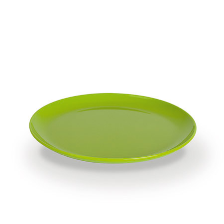 Dessertteller flach, 19cm, hellgrün, Polypropylen