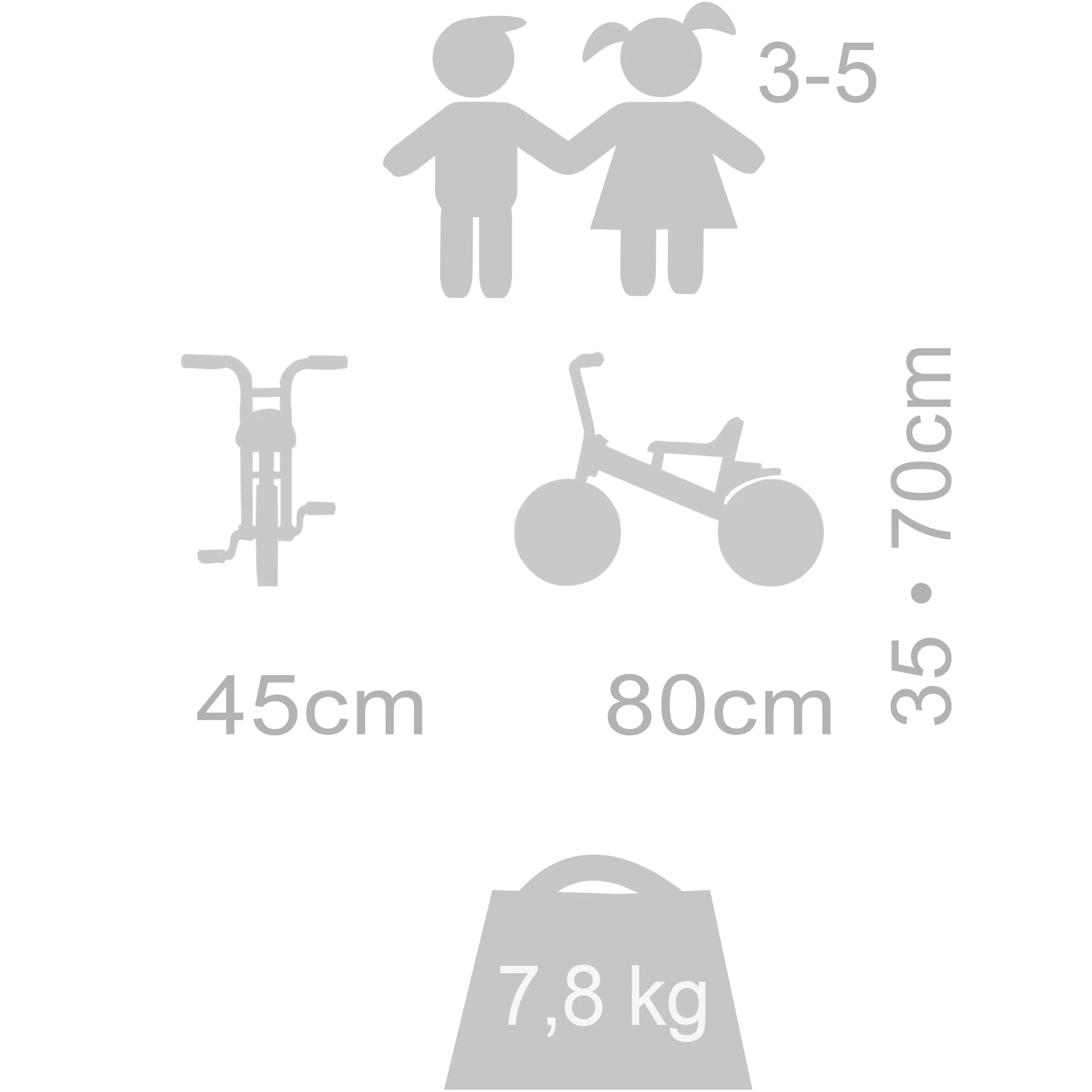 Winther VIKING Lernfahrrad klein 474.00, 4 - 7 Jahre
