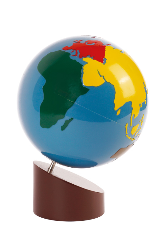 Montessori Globus Kontinente