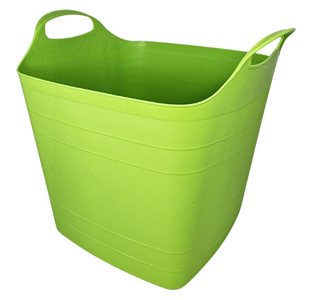 Tragekorb flexibel grün, 25L