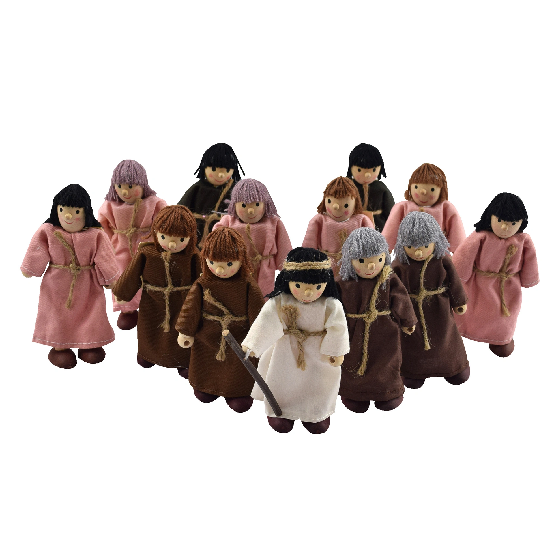 Winzling Biegepuppen-Set Jesus und 12 Apostel