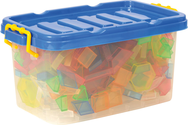 Legematerial Transparent 360 Teile
