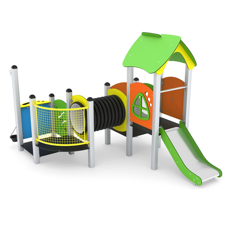 U3-Spielanlage mit Rutsche, Farbe wählbar