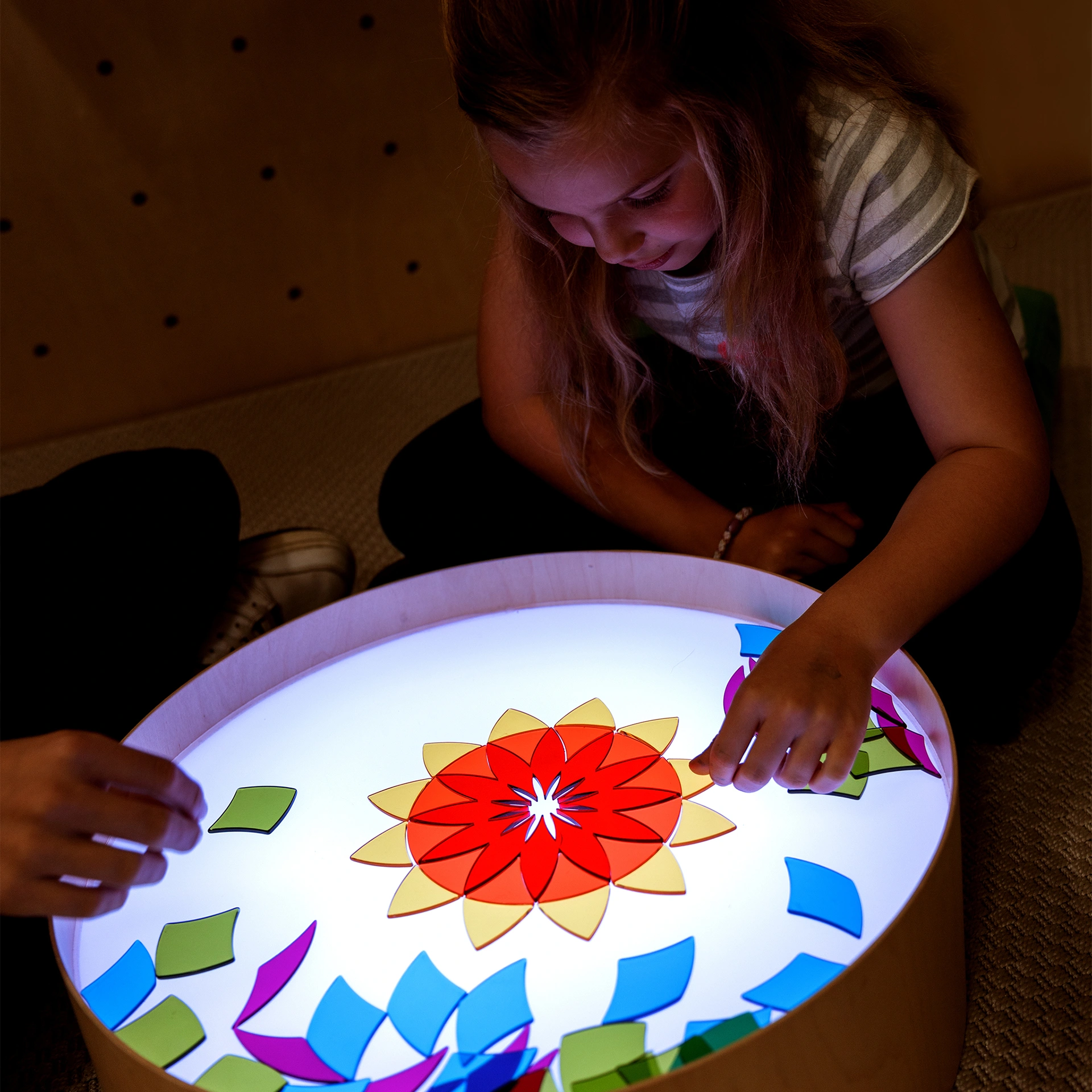 Acryl Form großes Mandala
