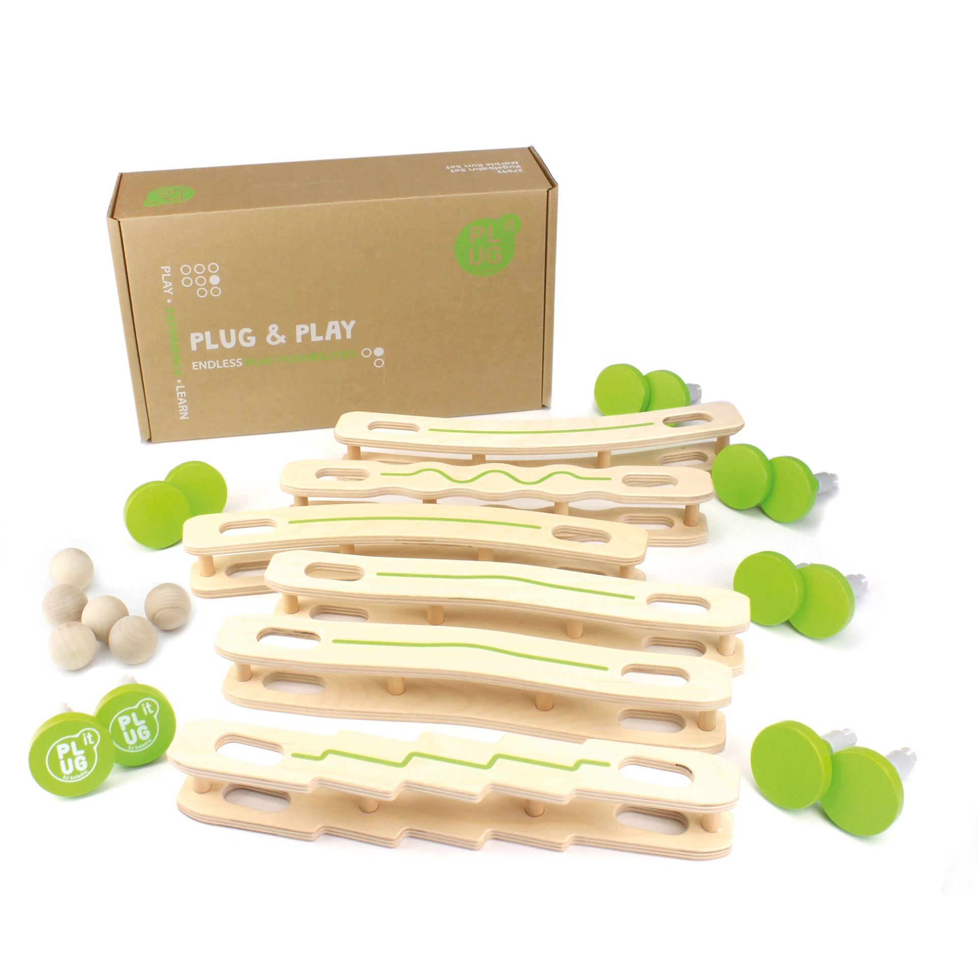 PLUG it "Kugelbahn Set"