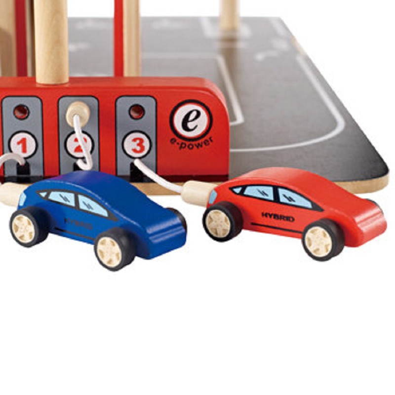 Parkgarage aus Holz