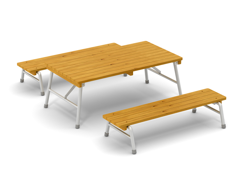 Krippe Outdoor-Tisch 120 cm, klappbar