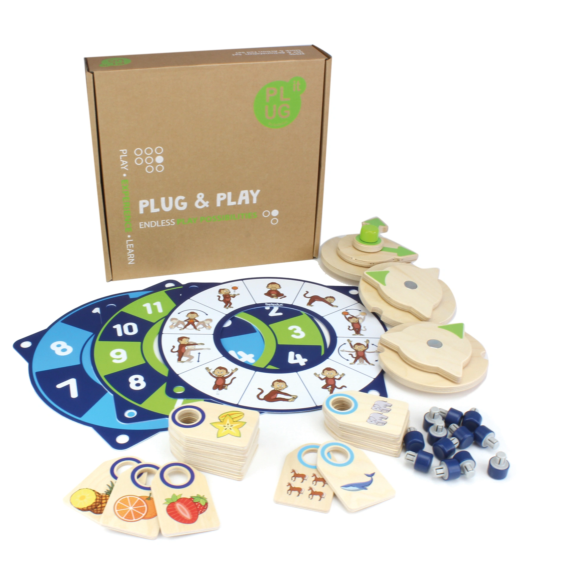 PLUG it "Uhr & Aktionsfolien Set"