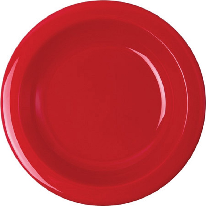 Teller, tief Ø 21,5 cm,  rot