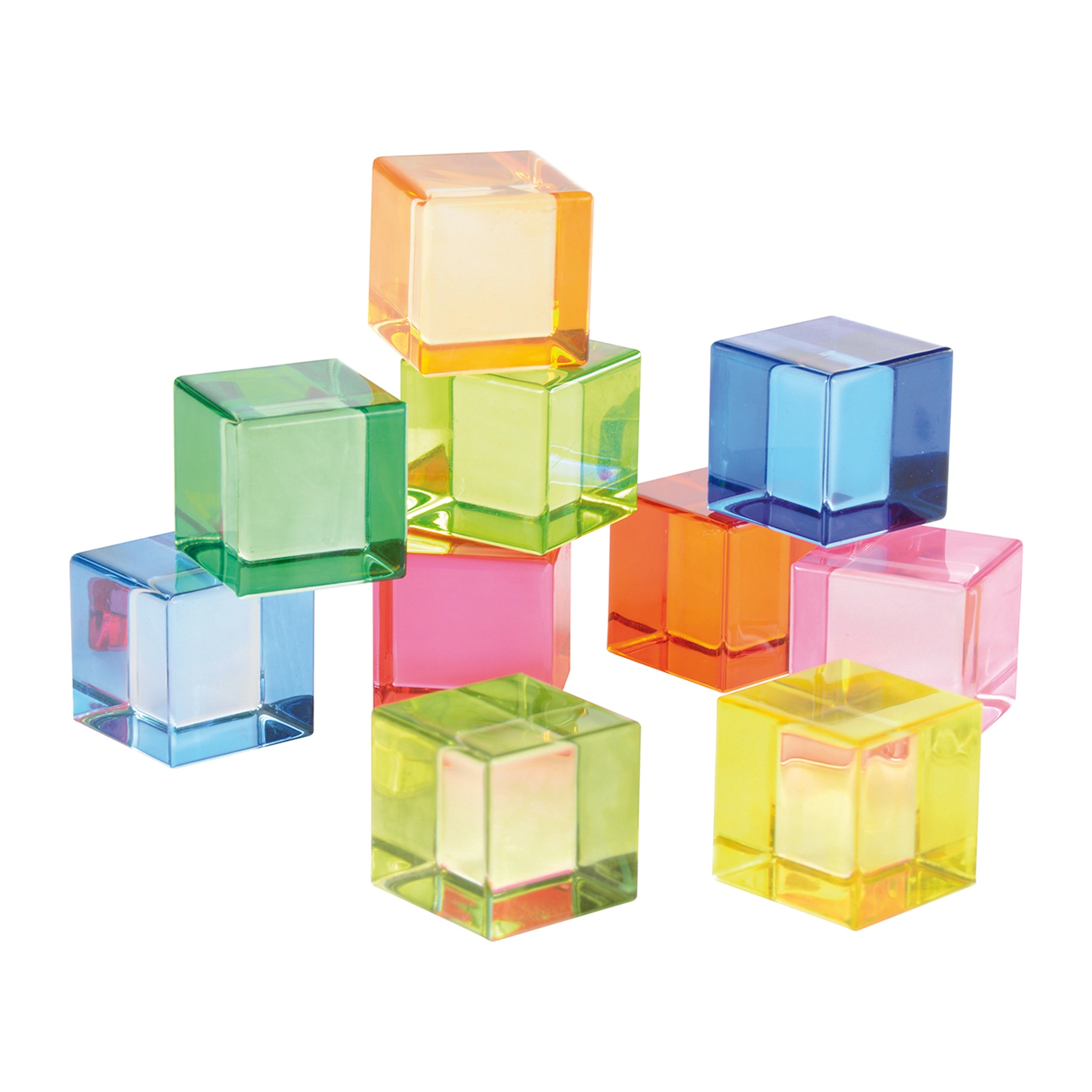 Acryl Steine 10er Set sortiert