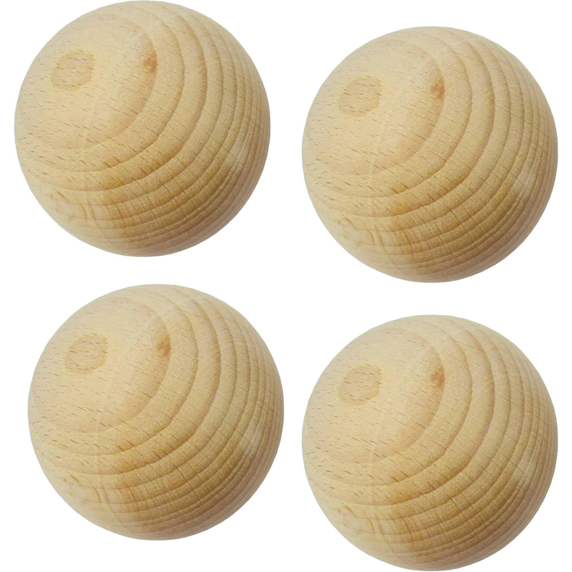 Holzkugel Ø 5,7 cm, 4er-Set