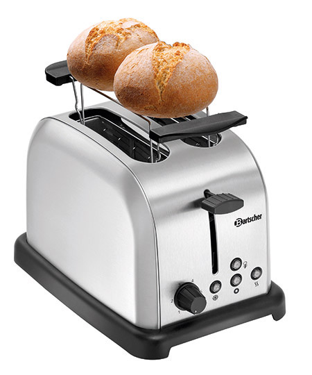 Toaster TBRB20, 2 Schlitze mit abnehmbarem Brötchenaufsatz