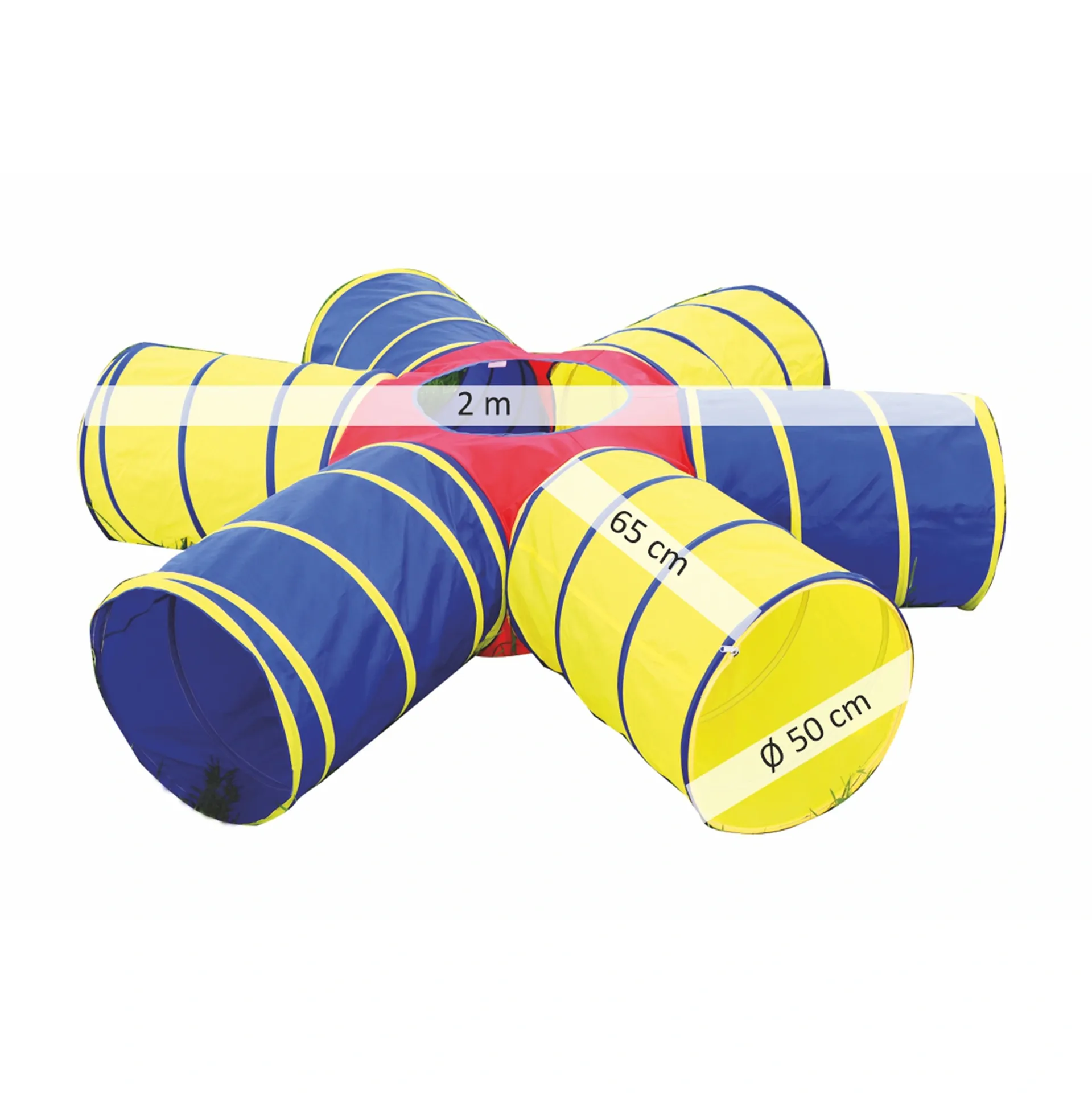 Kriechtunnel-Set - Kriech-Krake Zipper