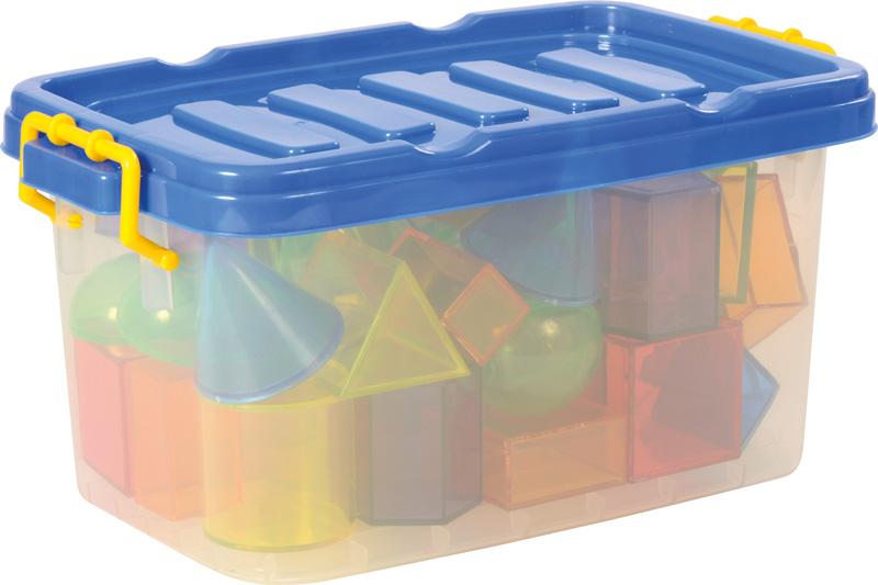 Geoformen transparent 36 Stück
