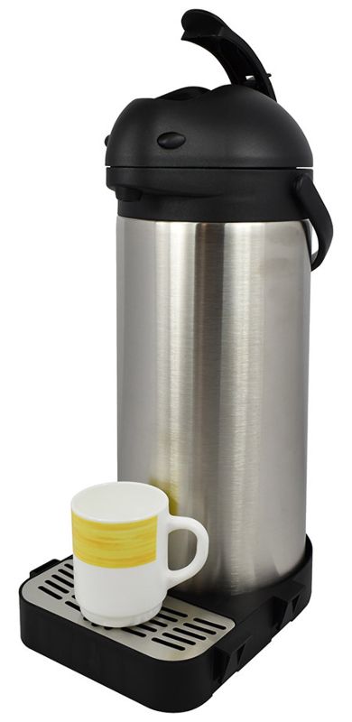 Isolier-Pumpkanne, Edelstahl, 5 L, mit Pumphebel