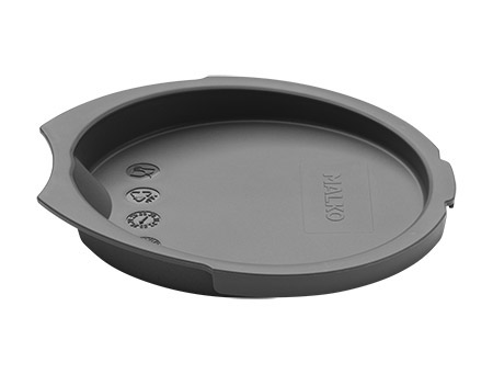 Deckel grau, Ø11,4cm für Krug 1L, Kunststoff PP. H 2cm