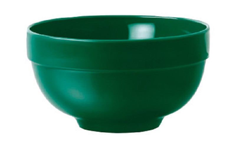 Müsli-Schüssel, 0,45 Ltr. grün, Ø 13cm, H 7,3cm