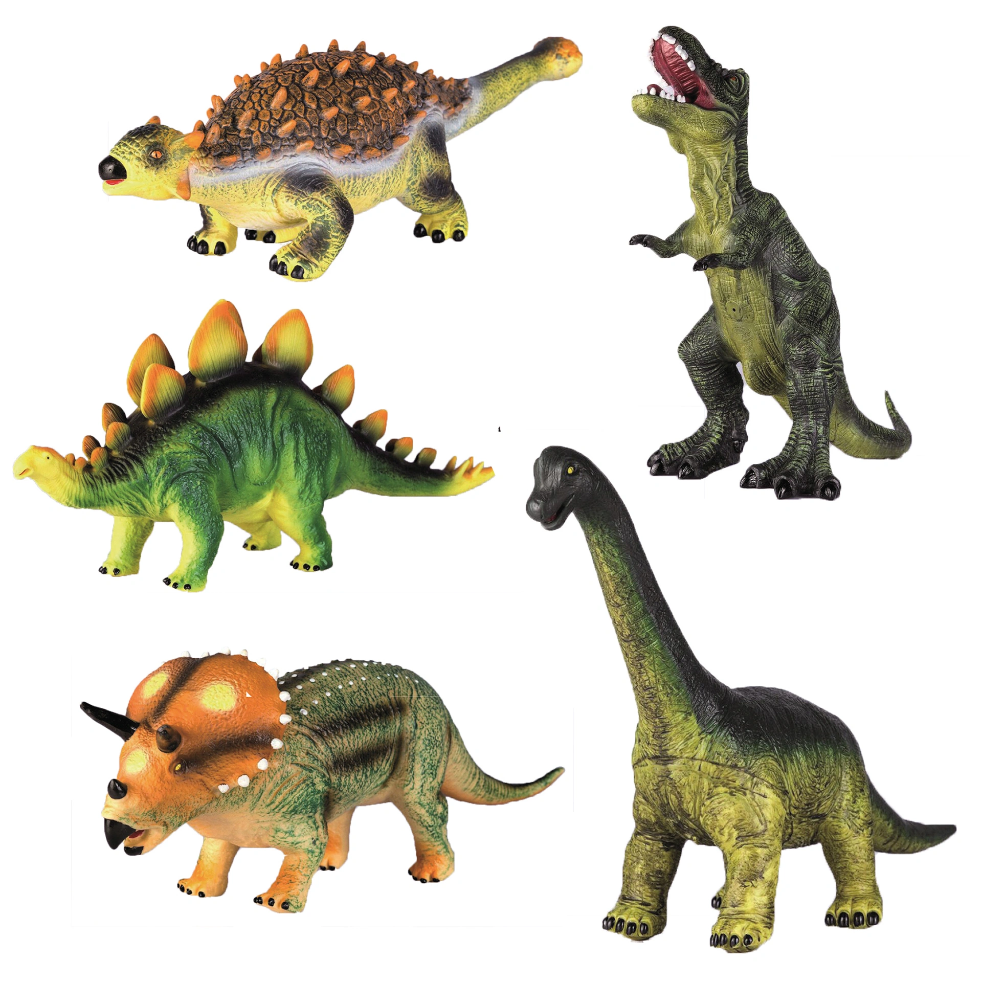Softtiere XXL Dinosaurier, 5er-Set