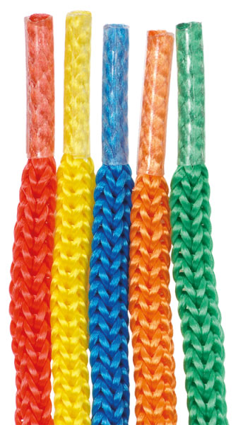 Fädelschnüre "Farbig 100 cm", 10-teilig