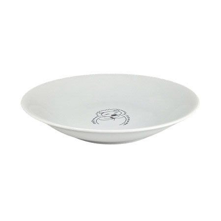 Teller tief Ø20cm, Motiv Igel, Waldbande Höhe 3,8cm,