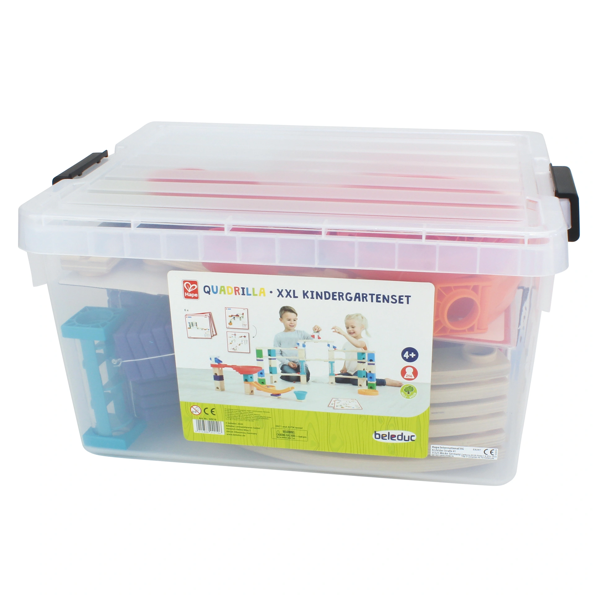 Quadrilla XXL Kindergarten Set - 256 Teile