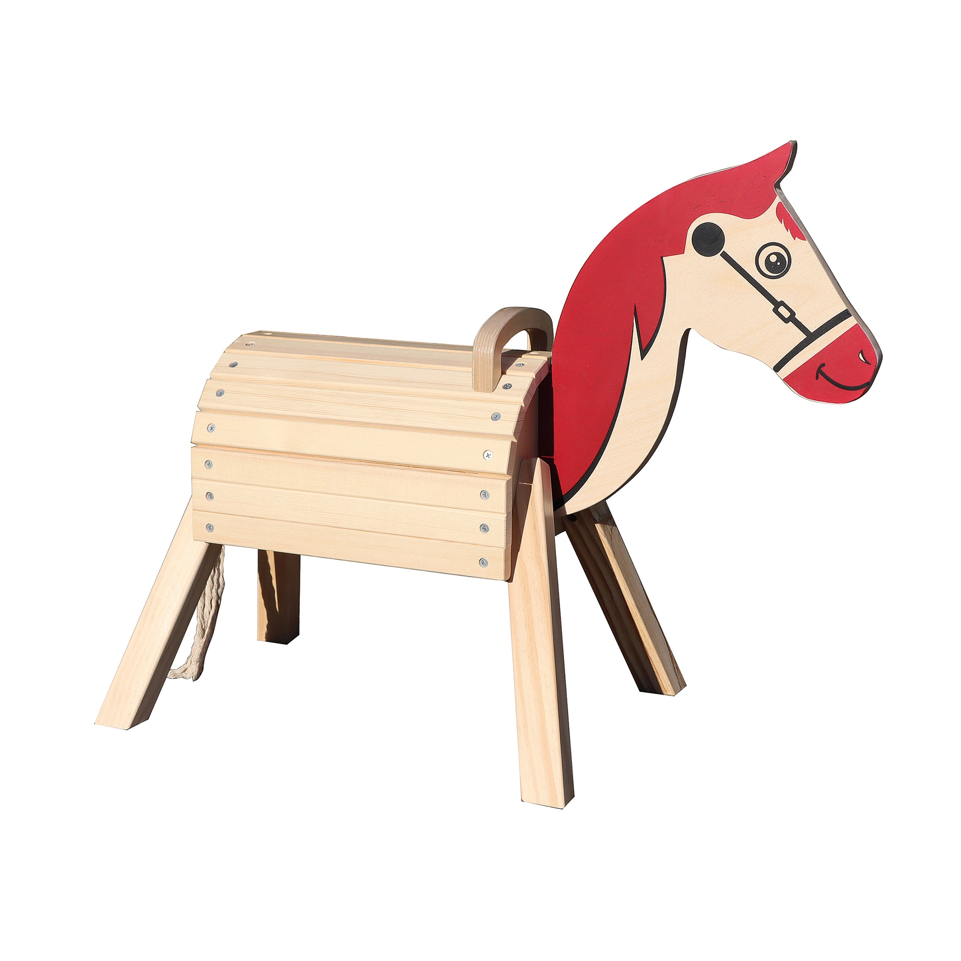 Holzpferd Pony Duply Woody