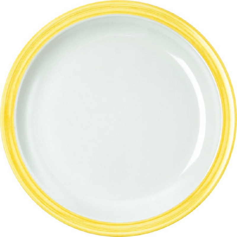 Teller flach BISTRO Ø 23,5 cm,  gelb