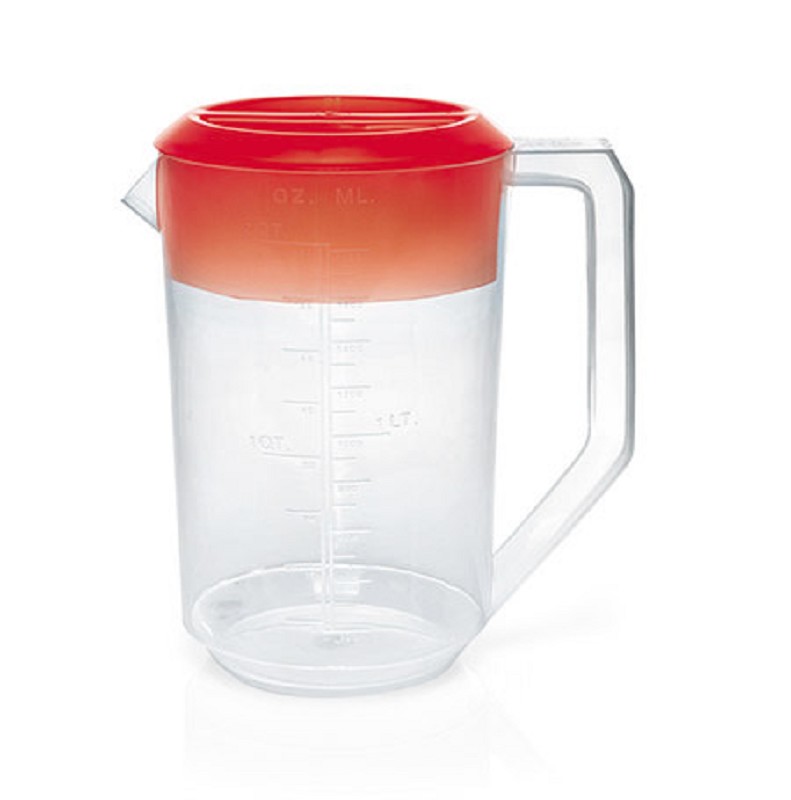Messbecher PP transparent, blau