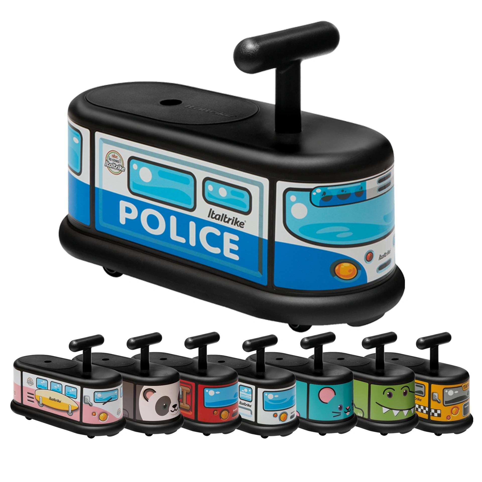 U3 Kübel Rutscher, verschiedene Motive