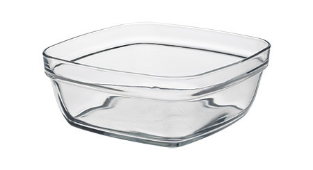 Stapelschale Lys Carré 17x17cm, 1,1L, quadratisch Hartglas Stapelschale Lys Carré 17x17cm, 1,1L, quadratisch Hartglas
