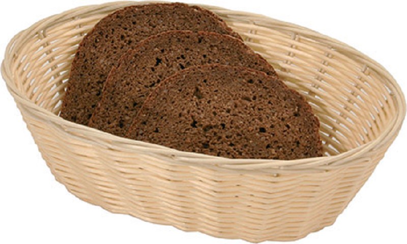 Brotkorb oval 23x17,5x8cm,