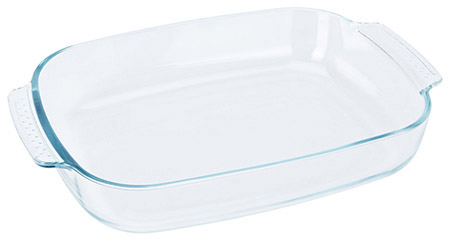 Auflaufform Glas rechteckig 38x25cm, 3,8l