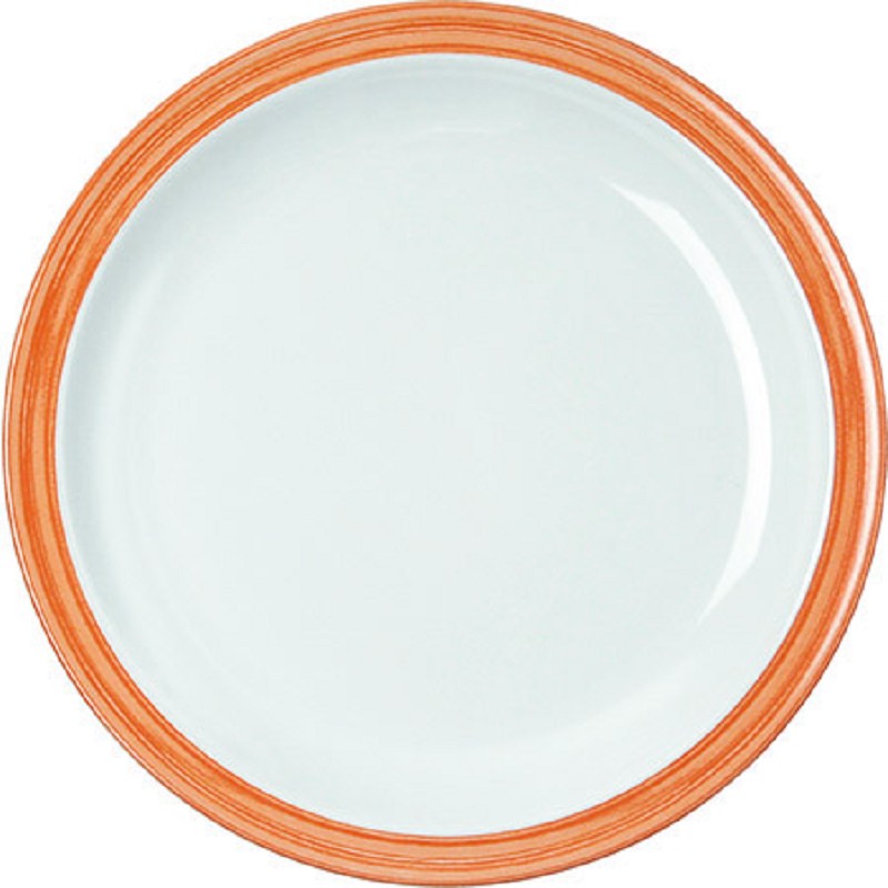 Teller flach BISTRO Ø 23,5 cm,  orange