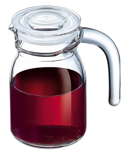Kühlschrankkrug Spring, 0,50Ltr. mit Glasdeckel