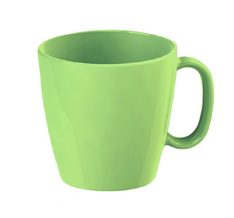 Tasse 23 cl, kiwigrün, Ø 8,1 cm, H 7,9 cm