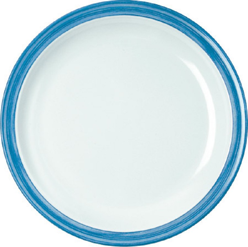 Teller flach BISTRO Ø 23,5 cm,  blau