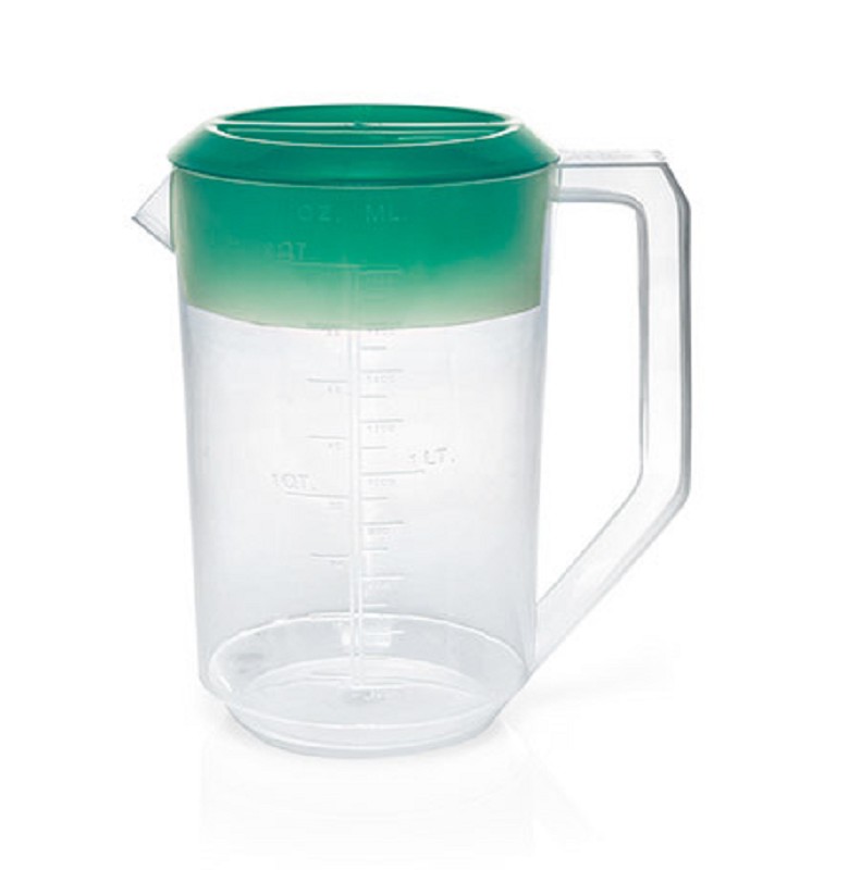 Messbecher PP transparent, blau