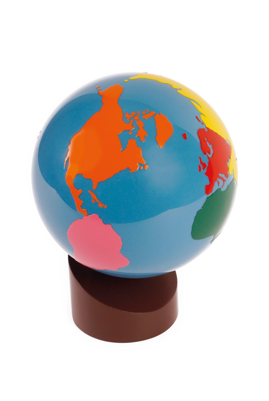Montessori Globus Kontinente