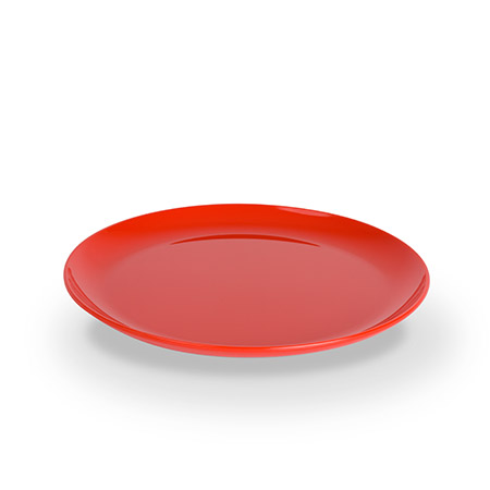 Dessertteller Ø 19 cm, rot