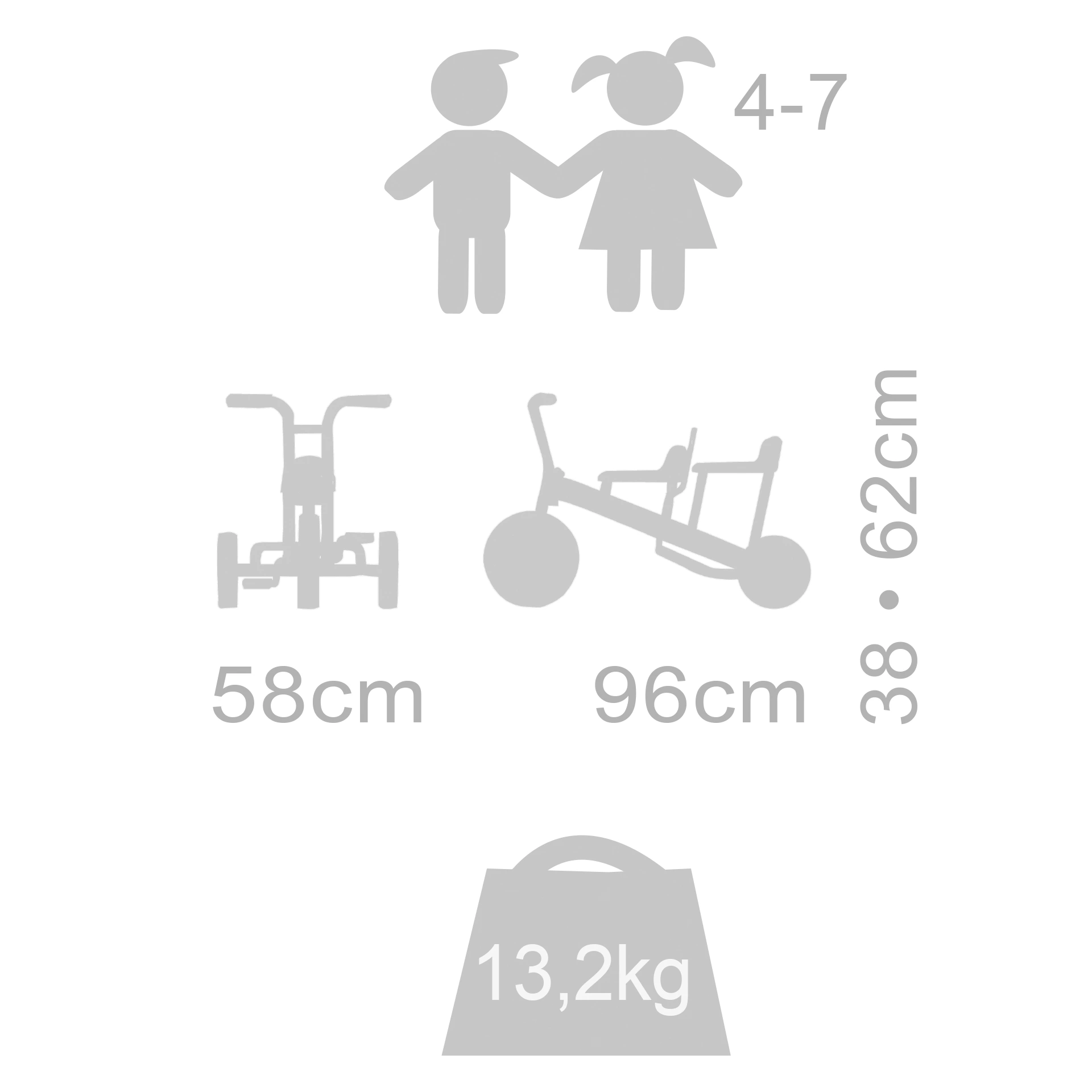 Winther VIKING Taxi 462, 4 - 7 Jahre
