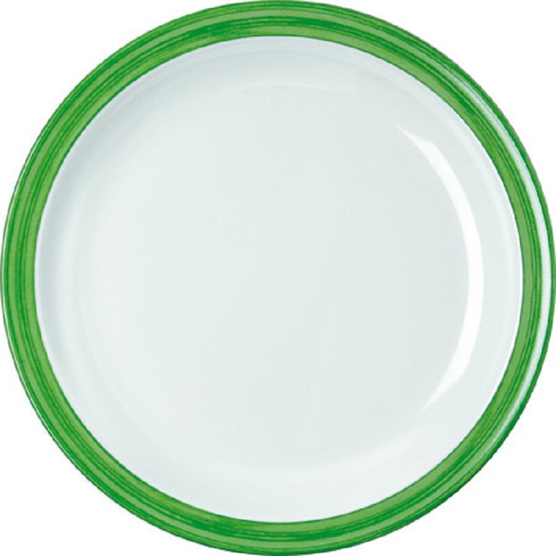 Teller flach BISTRO Ø 23,5 cm,  grün