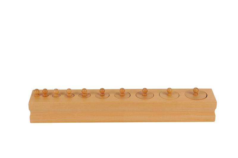Montessori Block mit Zylindern Set 1