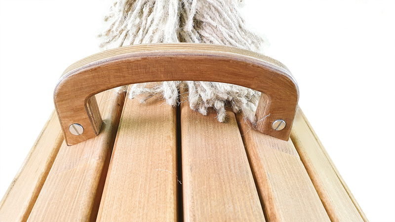 Holzpferd 50 cm lasiert