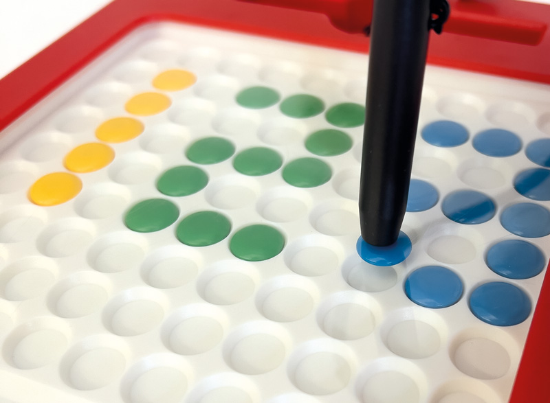 Magnetische Zeichentafel 2 in 1