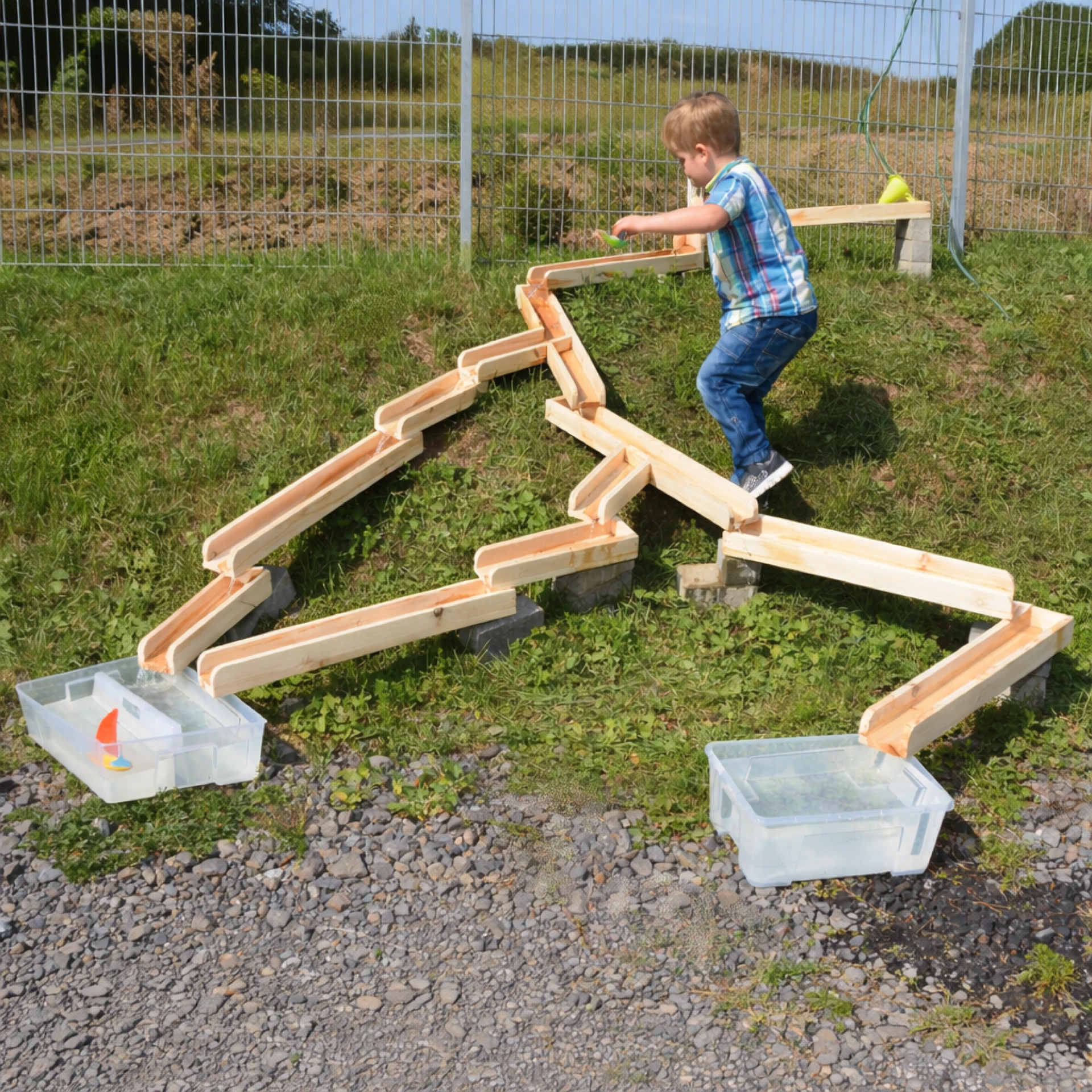 Wasser-u. Murmelbahn 12-tlg.